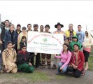 Volunteers before Tree Plantation Drive