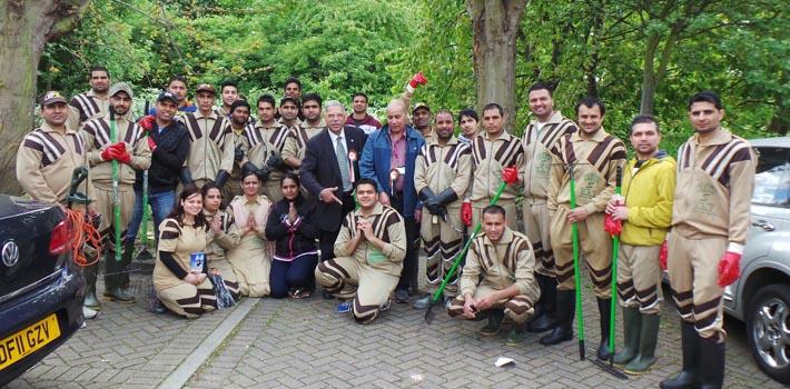 volunteers participated in cleanliness campaign