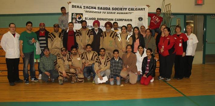 dera sacha sauda followers after blood donation