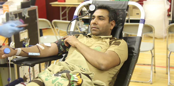 blood donation camp in canada