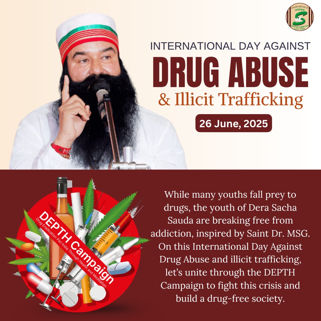 International day against drug abuse